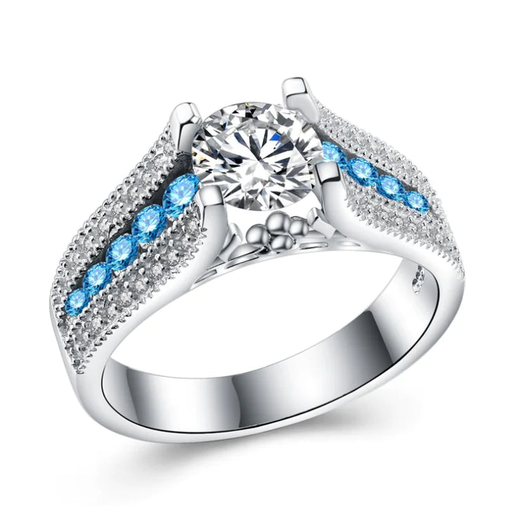 Fashionable Zircon Stone Ring