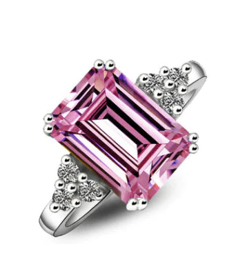 Square Haoshi Stone Ring