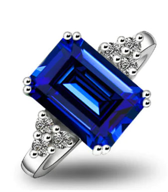 Square Haoshi Stone Ring